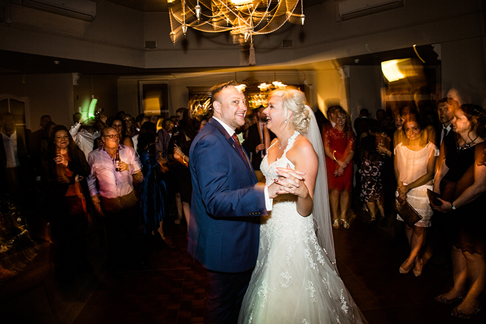 Wedding photography at Brockencote Hall.