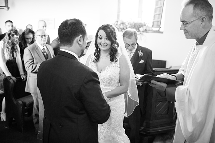 Wedding photography at Dewsall Court, Herefordshire.