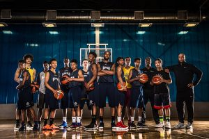 Basketball team photography at All City Basketball