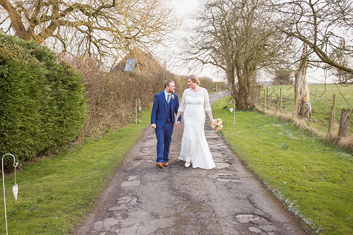 Wedding photography at Bordesley Park Farm