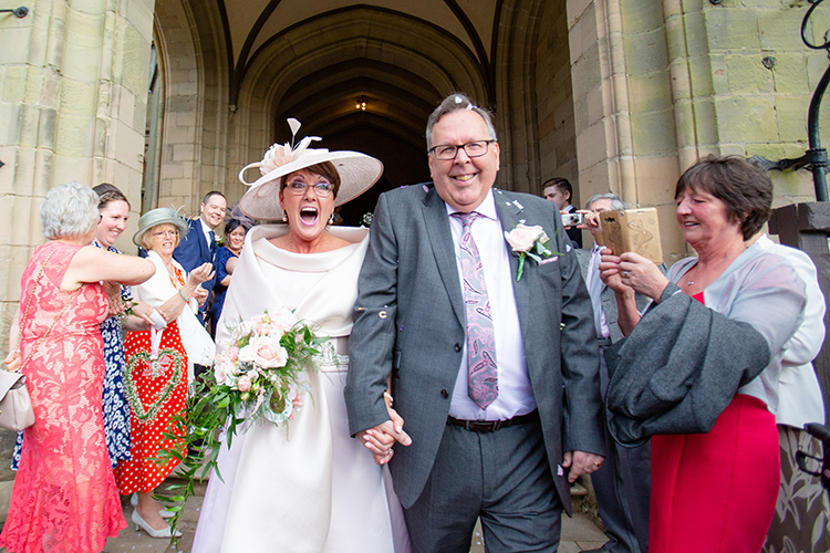 Wedding photography at Warwick Castle