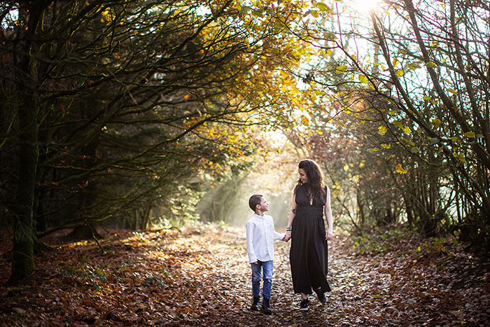 Family portrait shoot in the Lickey Hills.