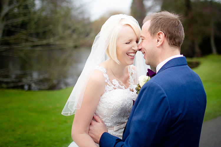 Wedding photography at Brockencote Hall.