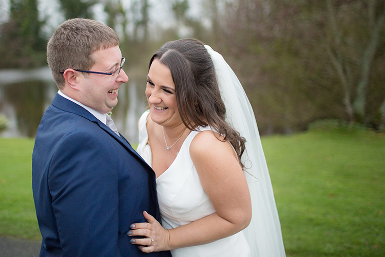 Wedding photography at Brockencote Hall.