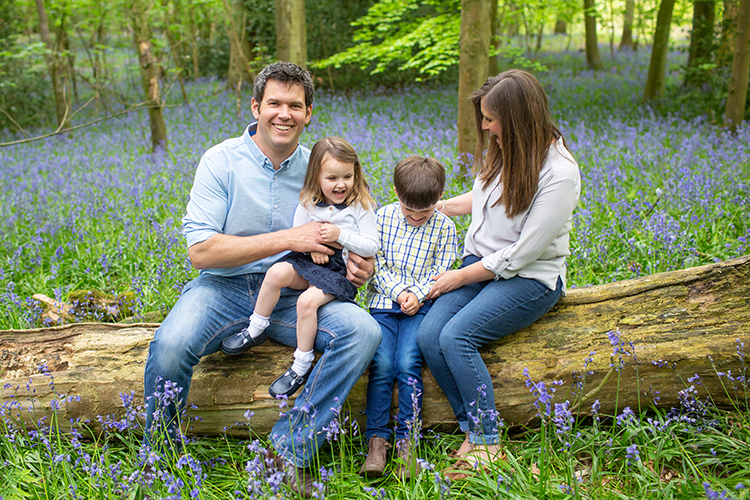 Bluebells family shoot