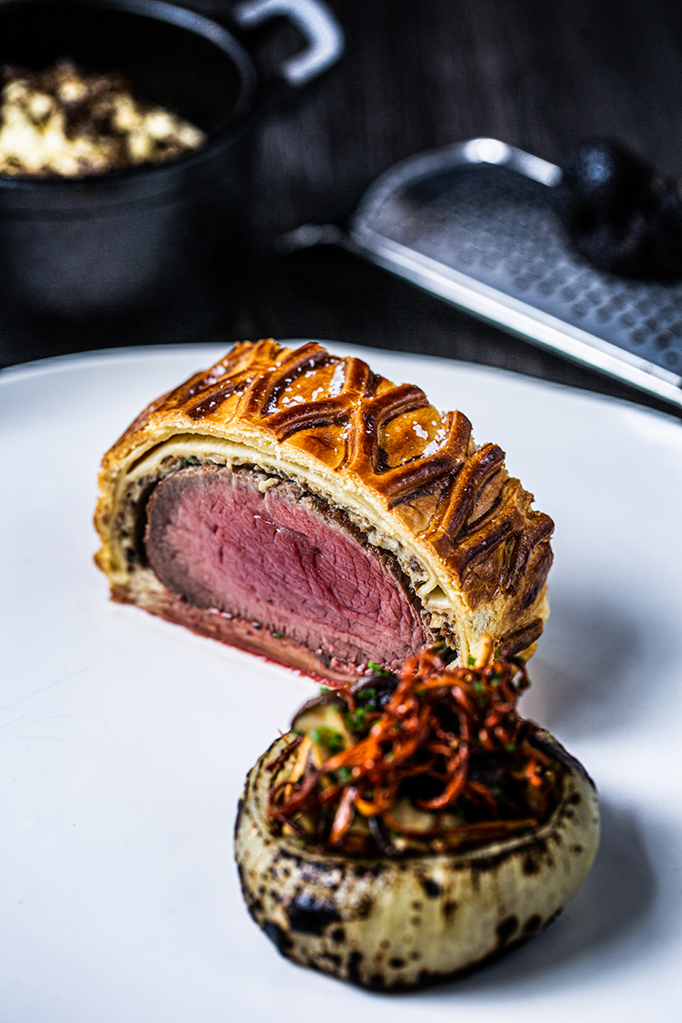 Beef Wellington at Craft Dining