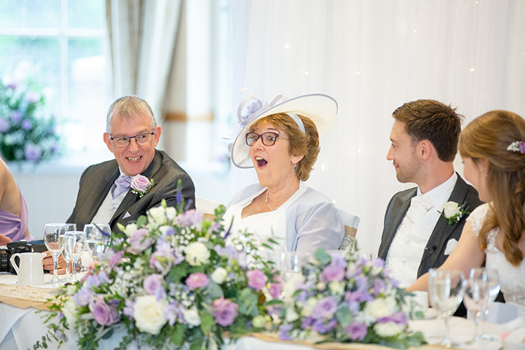 Mother of the Bride laughing