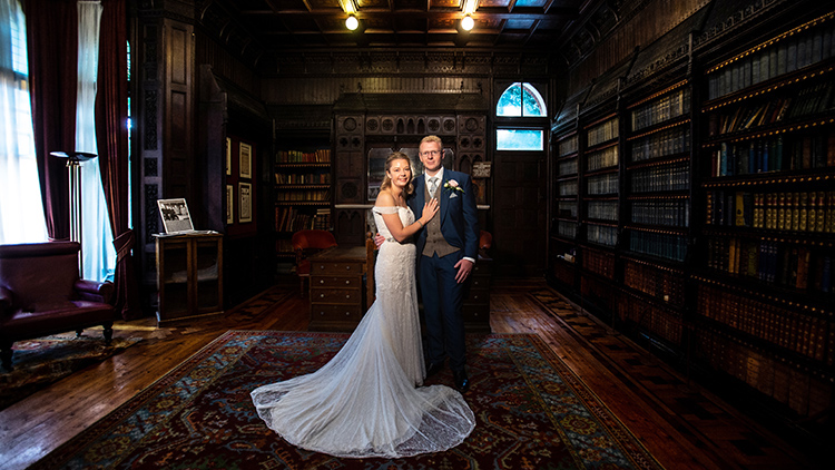 Wedding photography at Highbury Hall.