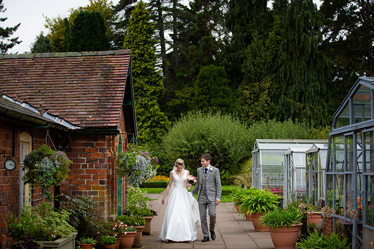 Wedding photography at Arley House.