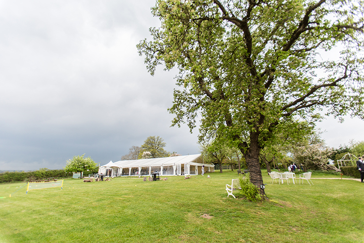 Wedding photography at Bordesley Park.