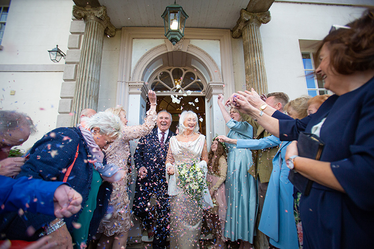 Wedding photography at Brockencote Hall.