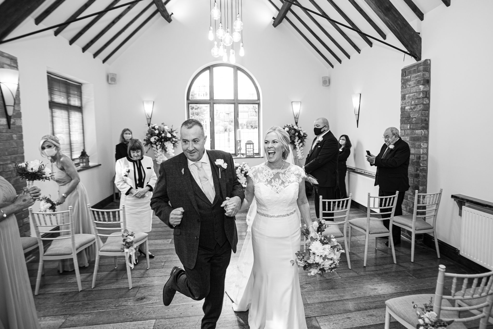 Wedding photography at Nuthurst Grange