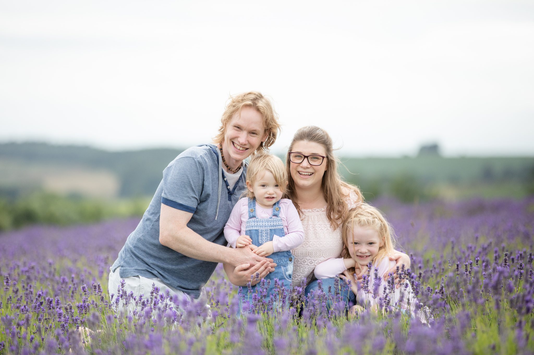 Family Shoot at Lavender Fields.