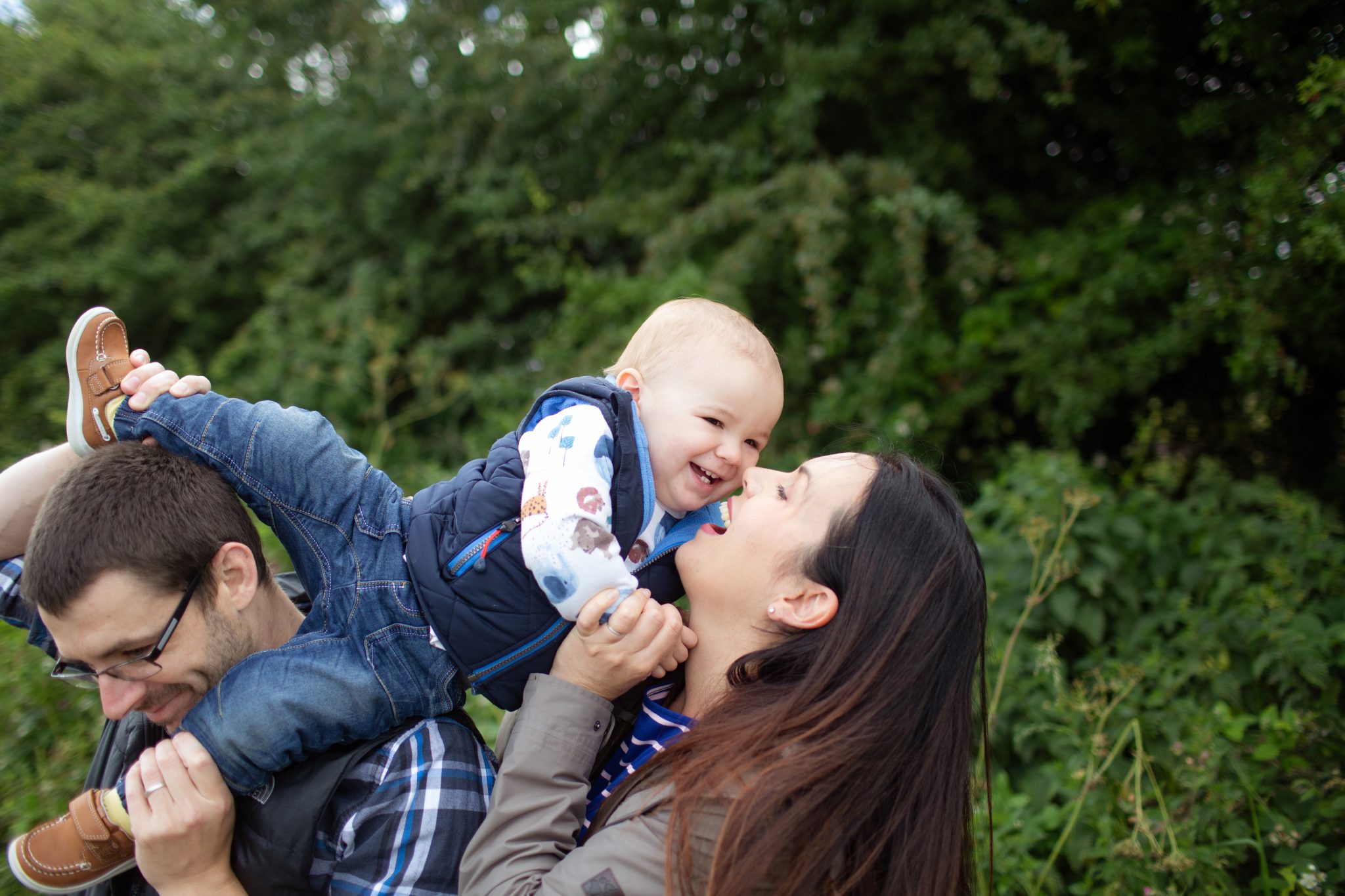 Family Portrait by the Canal.