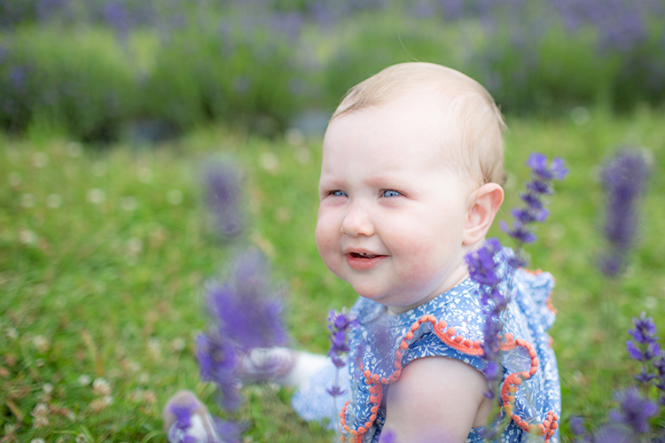 Katie & Mark's Family Portrait Shoot at The Lavender Fields.