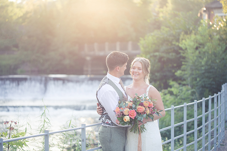 Wedding photography at The West Mill.