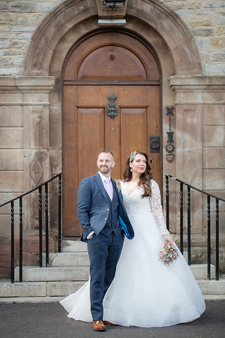 Wedding photography at Billesley Manor Hotel.