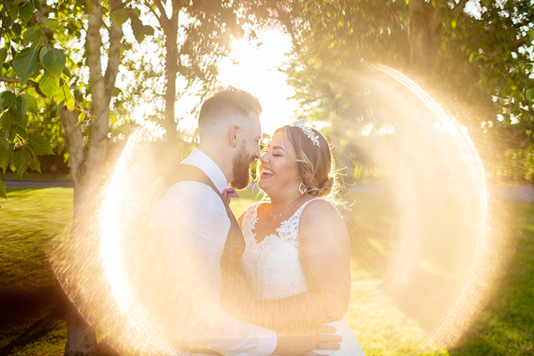 Wedding photography at Curradine Barns