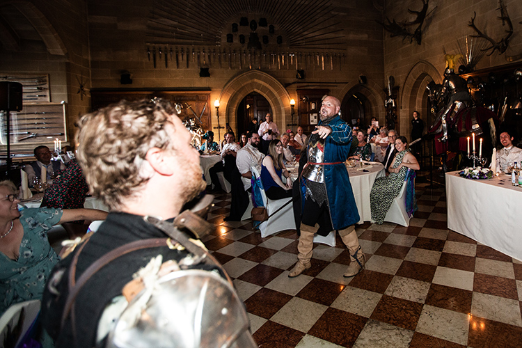 Wedding Photography at Warwick Castle.