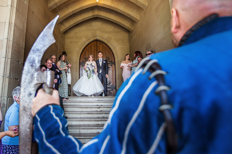 Wedding Photography at Warwick Castle.