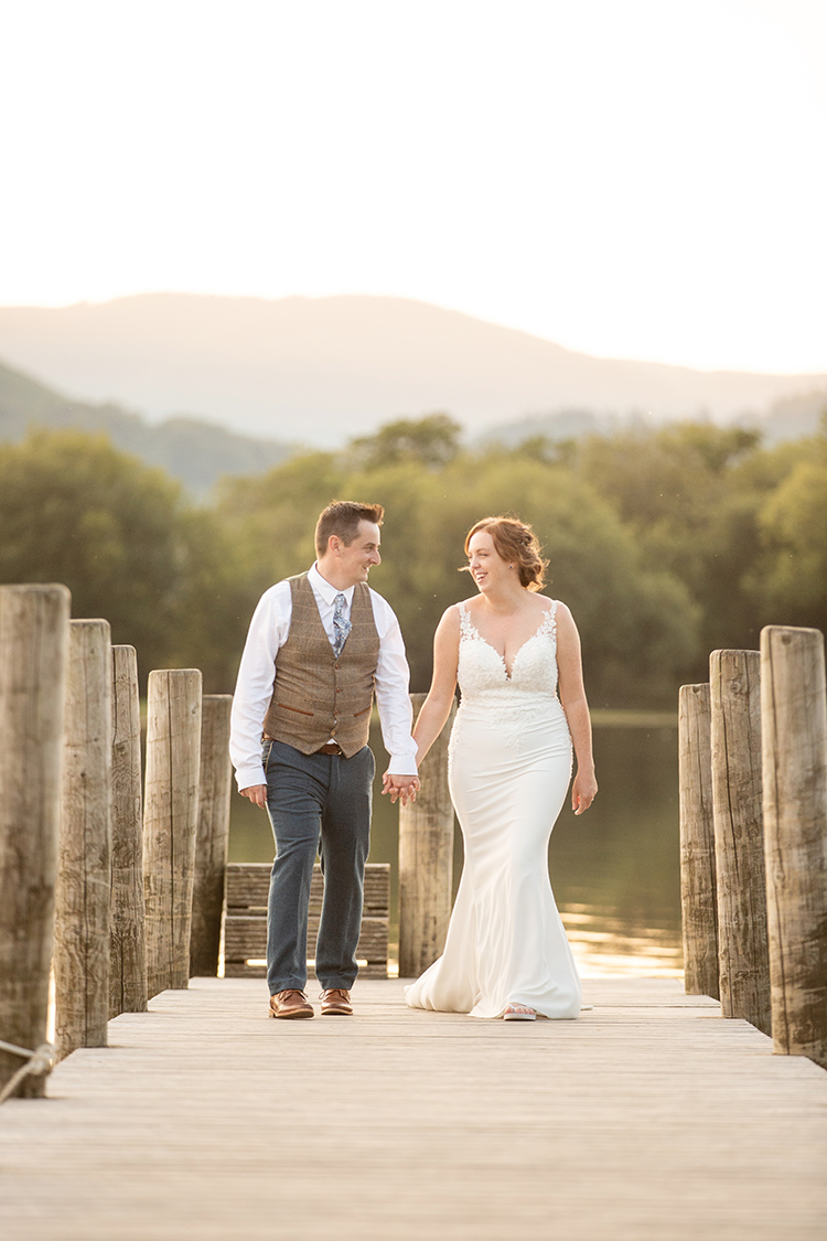 Wedding photography in th Lake District.