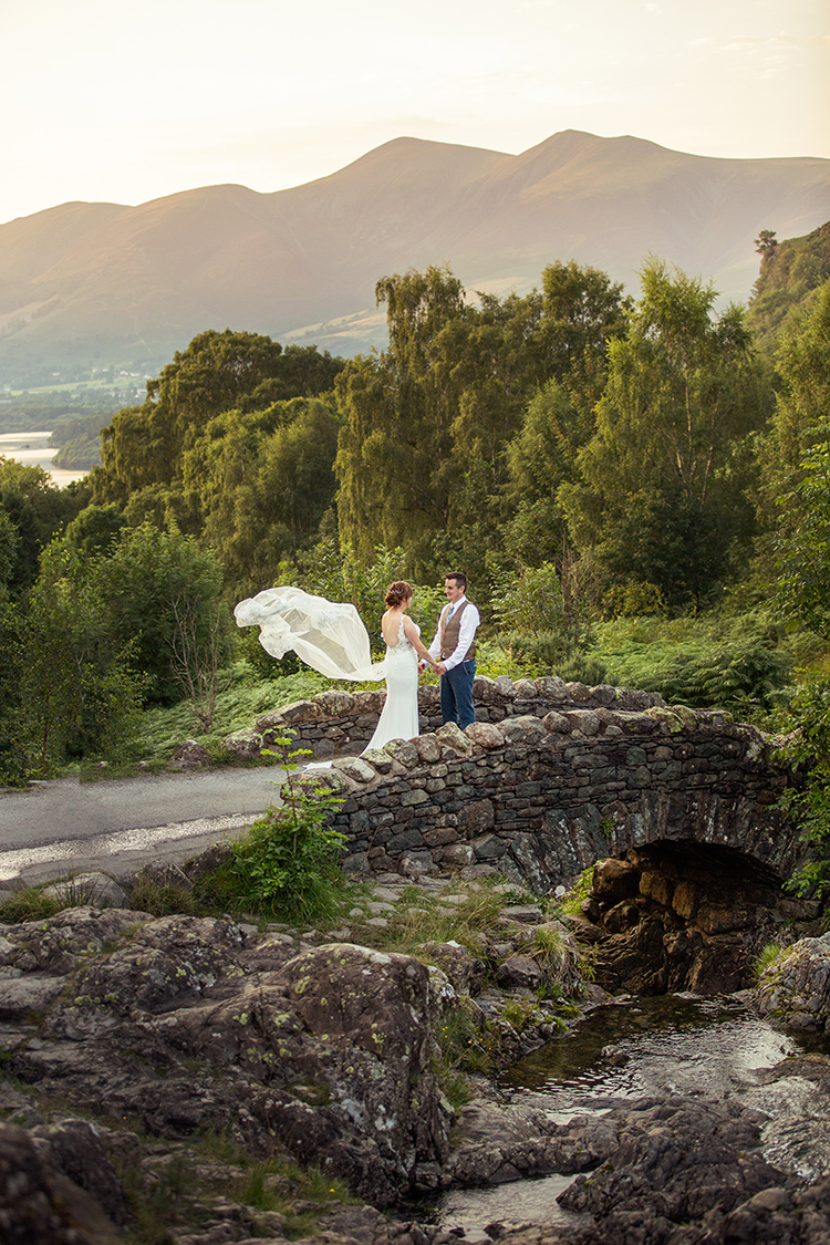 Wedding photography in th Lake District.